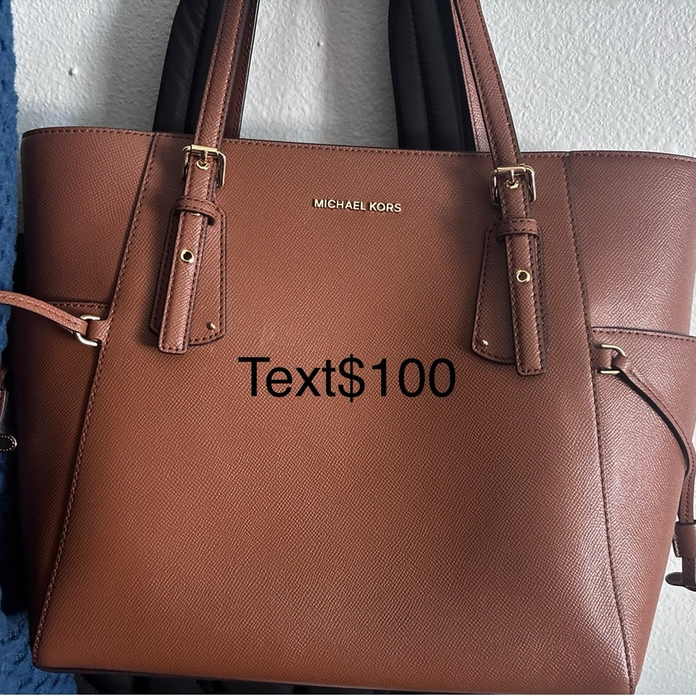 Michael Kors Brown Tote Bag